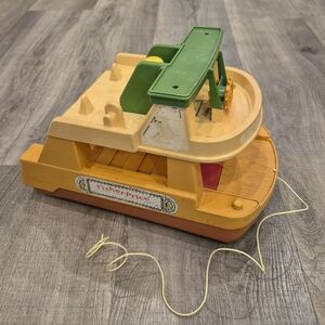 Vintage FISHER-PRICE Pull Along Ferry